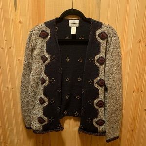 Christopher & Banks Zip-up Sweater (Size Medium)